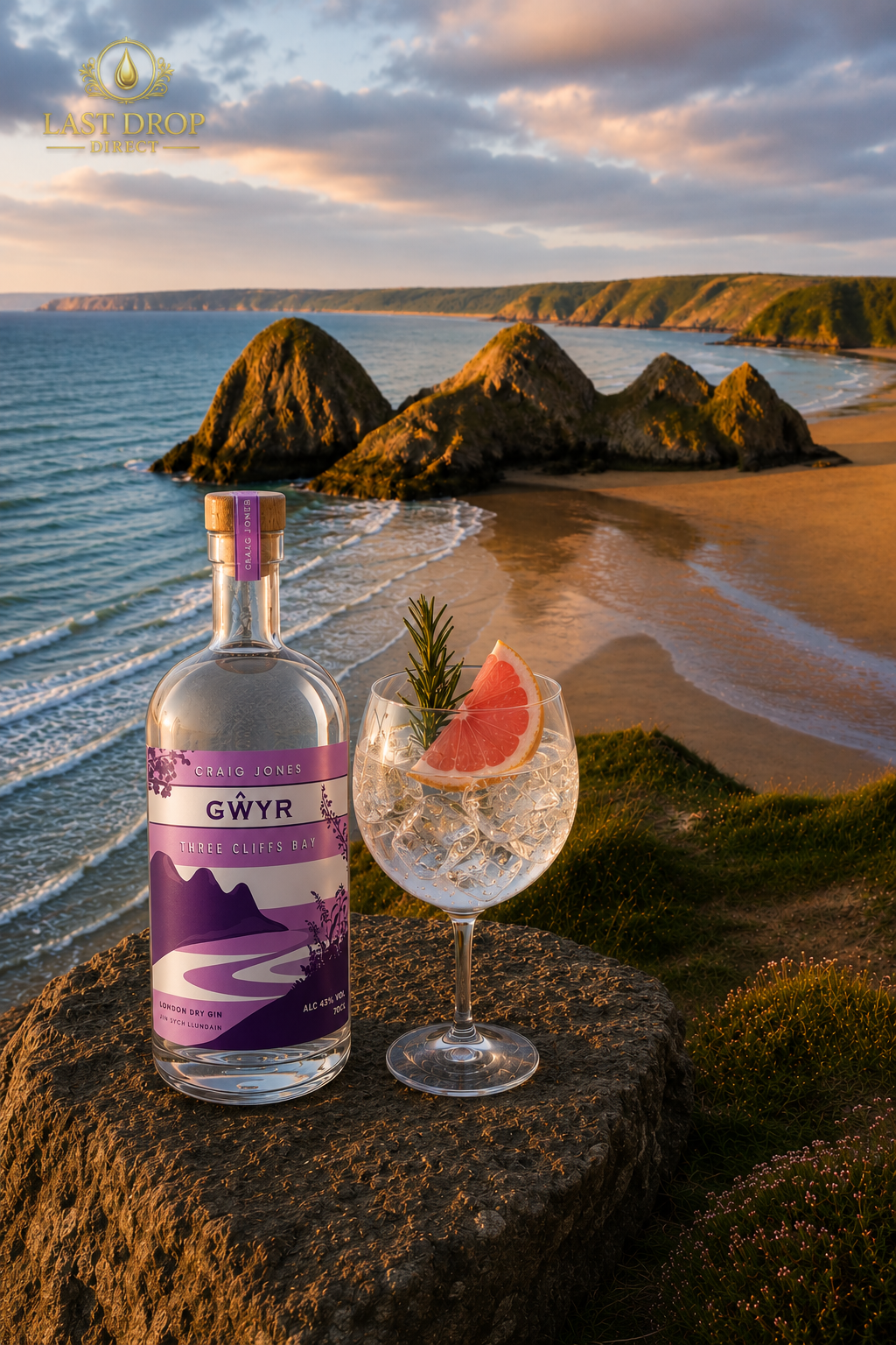 Gwyr Three Cliffs Bay Gin