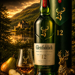 Glenfiddich 12-year-old single malt Scotch whisky