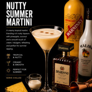 Nutty Summer Martini
