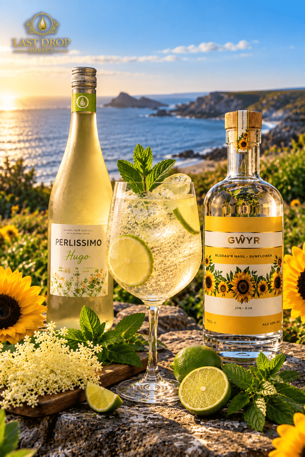 Sunflower Hugo Spritz
