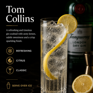 Tom Collins cocktail