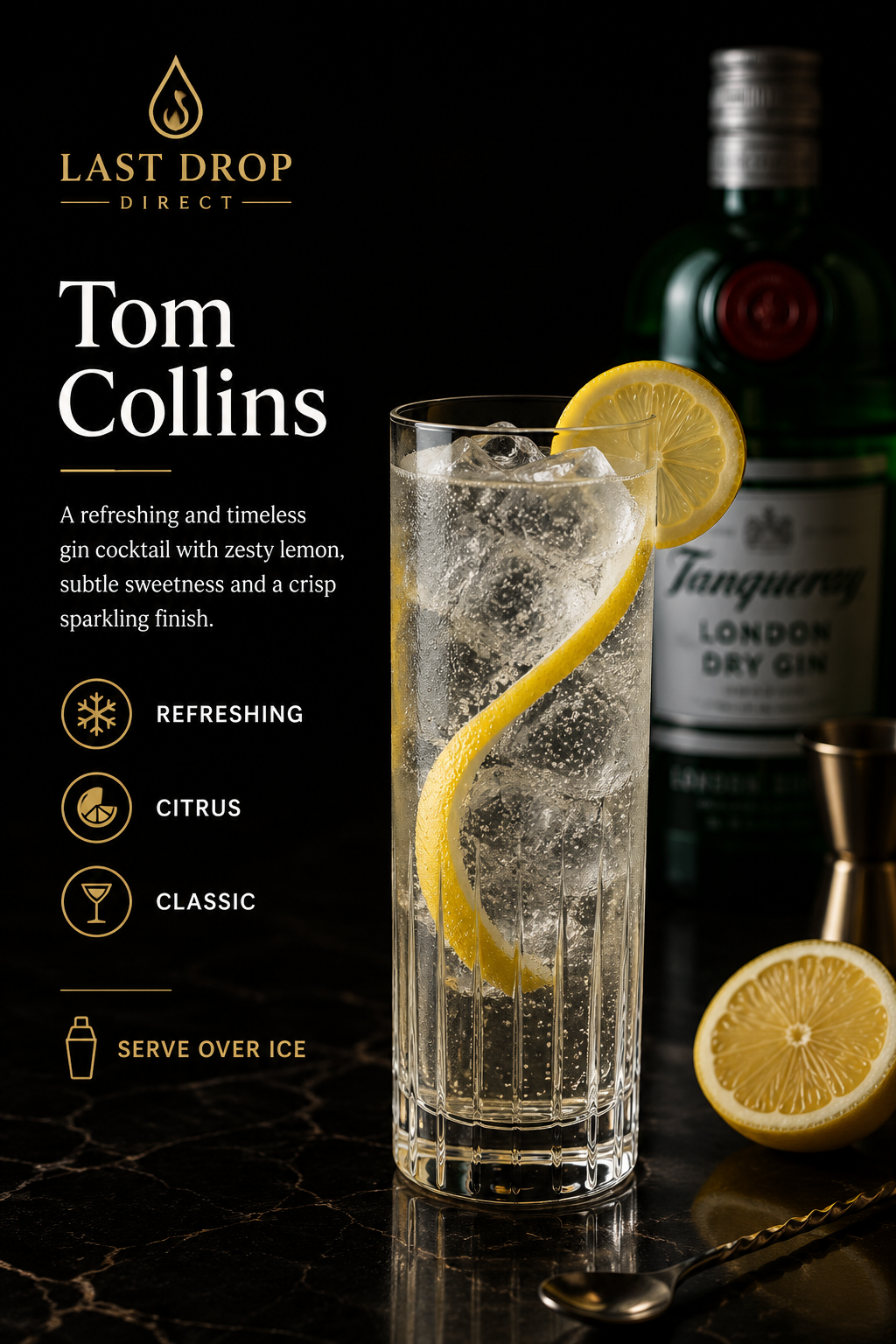 Tom Collins cocktail