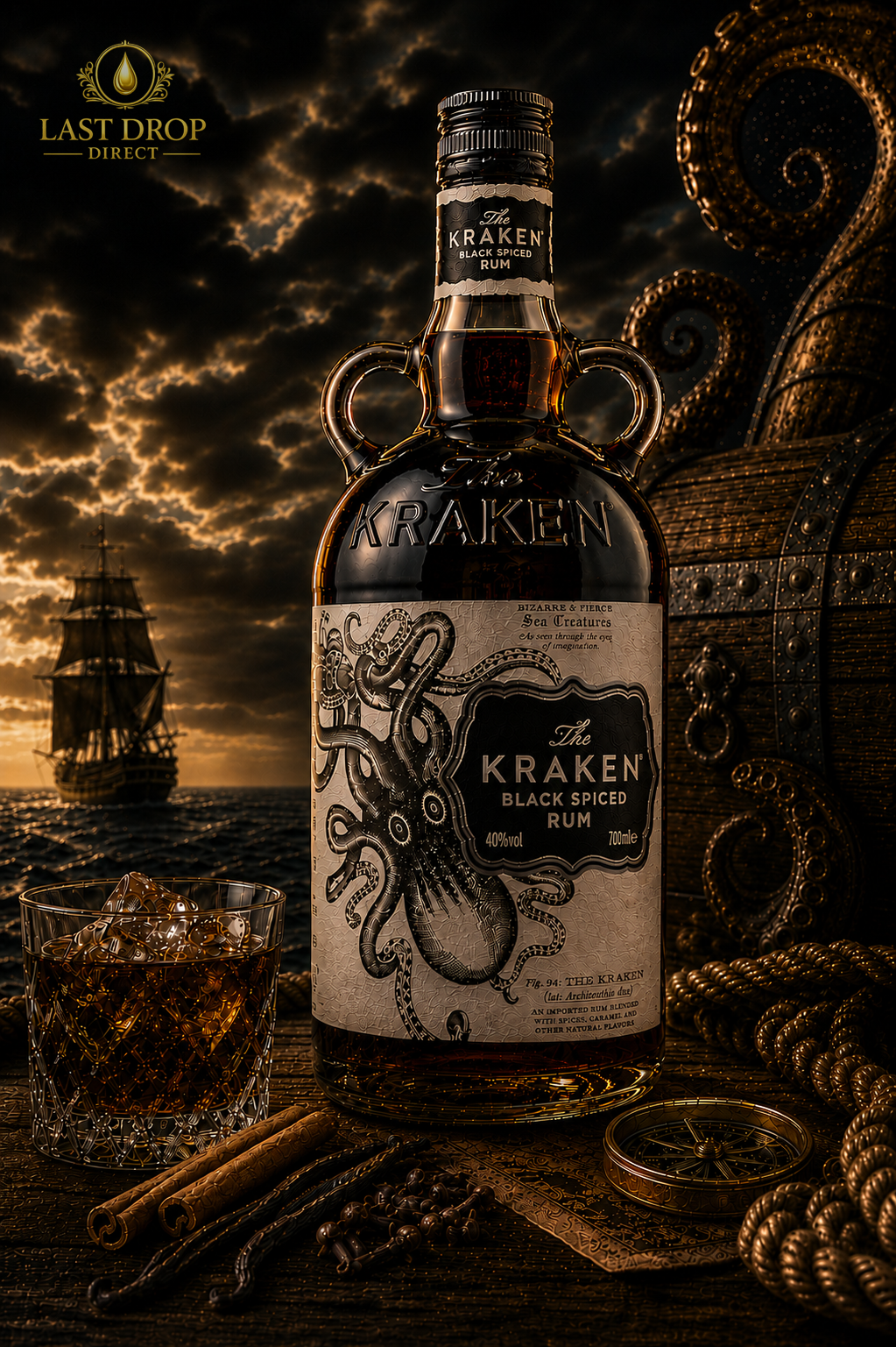 The Kraken Black Spiced