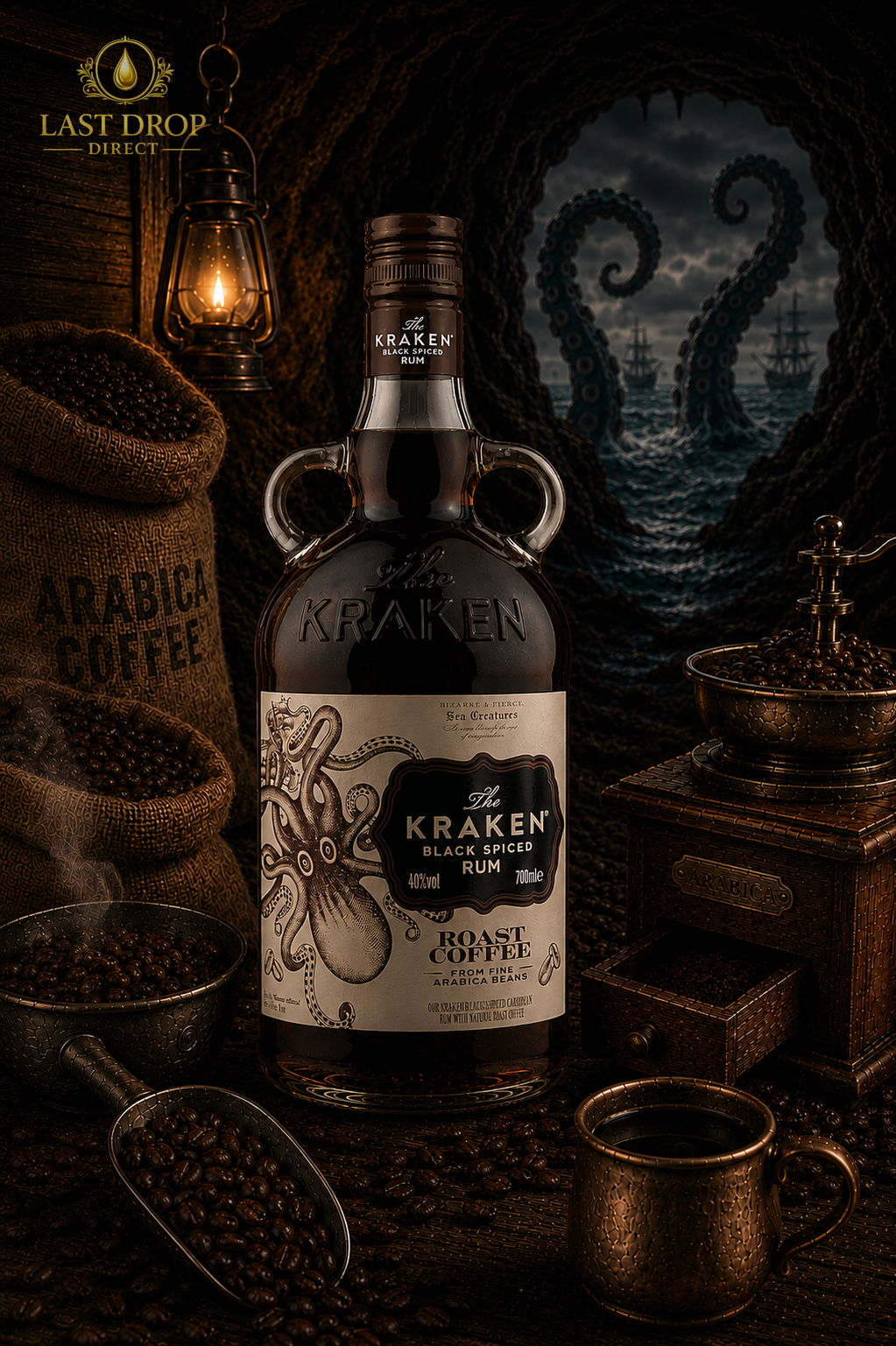 The Kraken Black Spiced Rum Roast Coffee