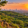 Delhi’s Southern Ridge overlooking the city, where around 1,000 additional acres are set to receive Reserved Forest protection.